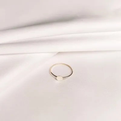 MINIM Oval Minimal Ring - Handmade by Monom 2