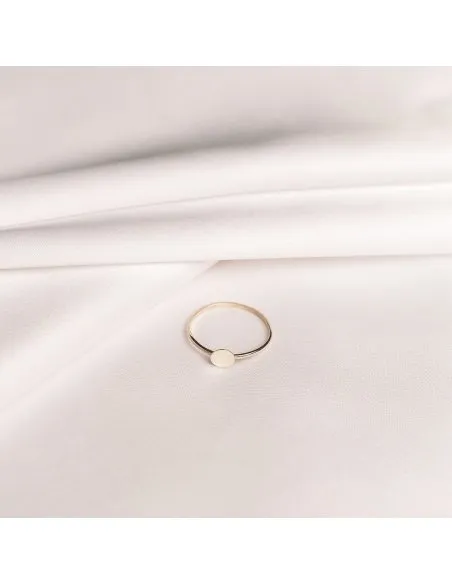 MINIM Oval Minimal Ring - Handmade by Monom