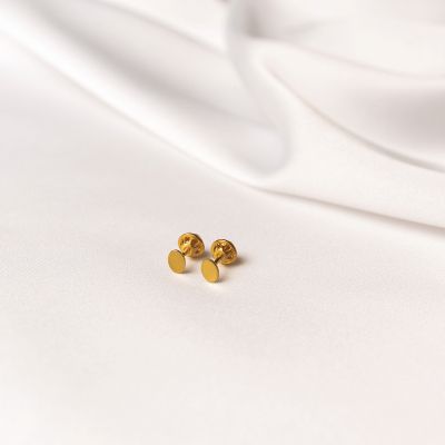 Cercei MINIM oval, realizati manual - Monom 2